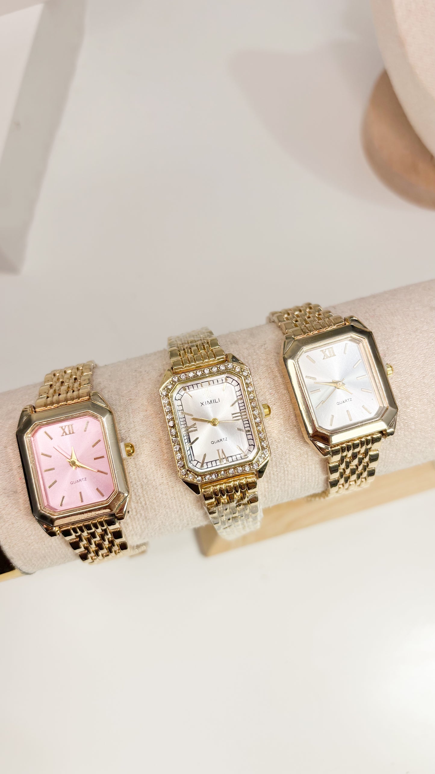 Classic gold watch