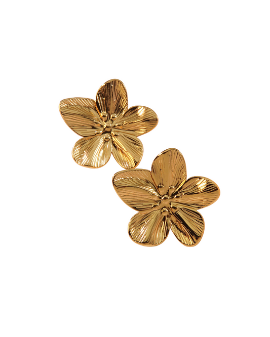 Marz Golden Blossom Earings