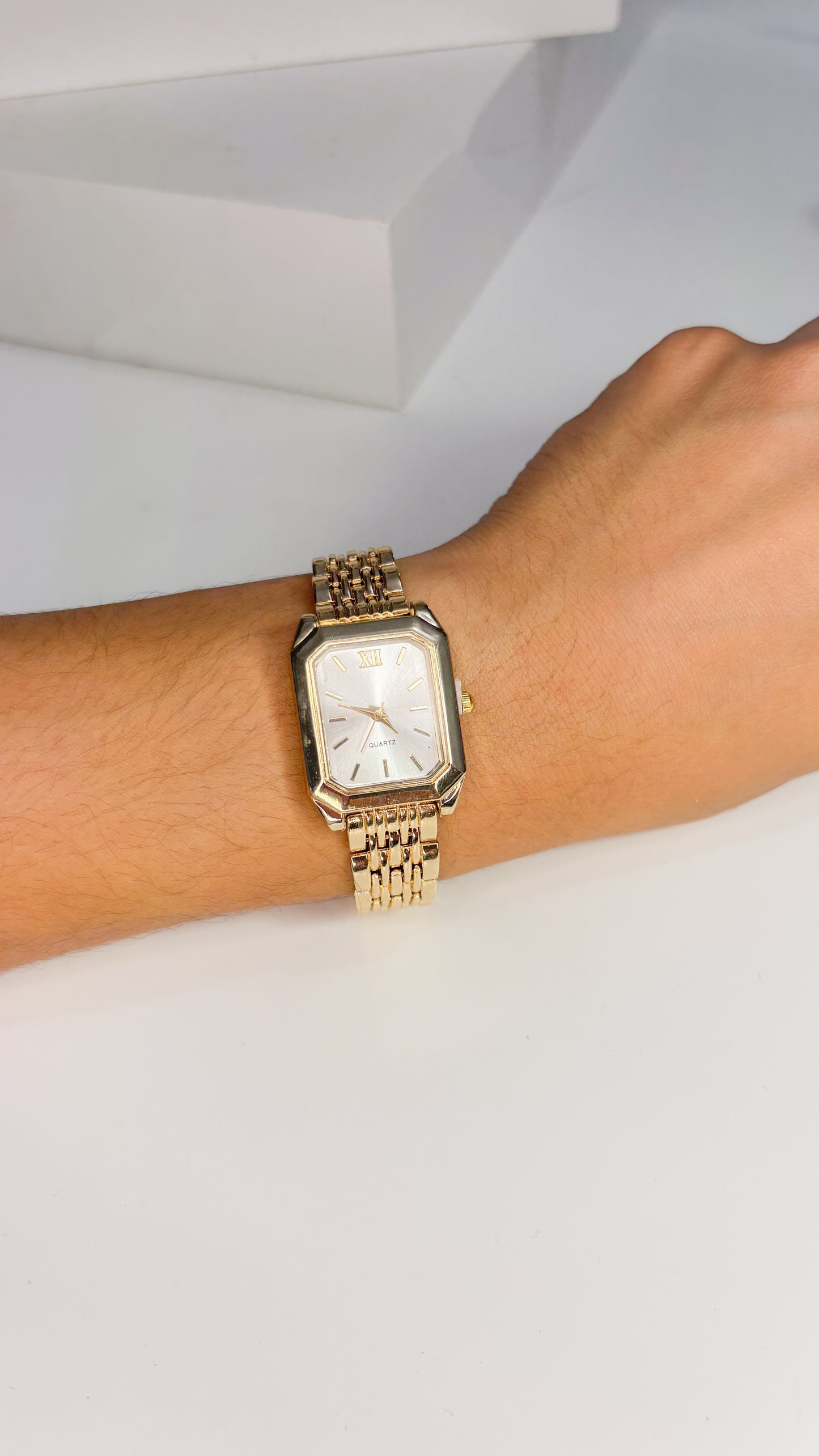 Classic gold watch