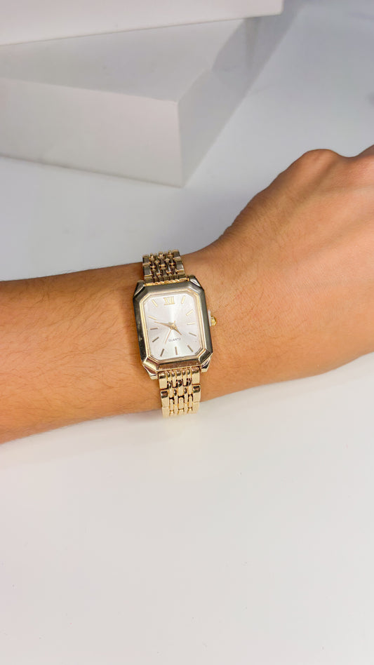 Classic gold watch