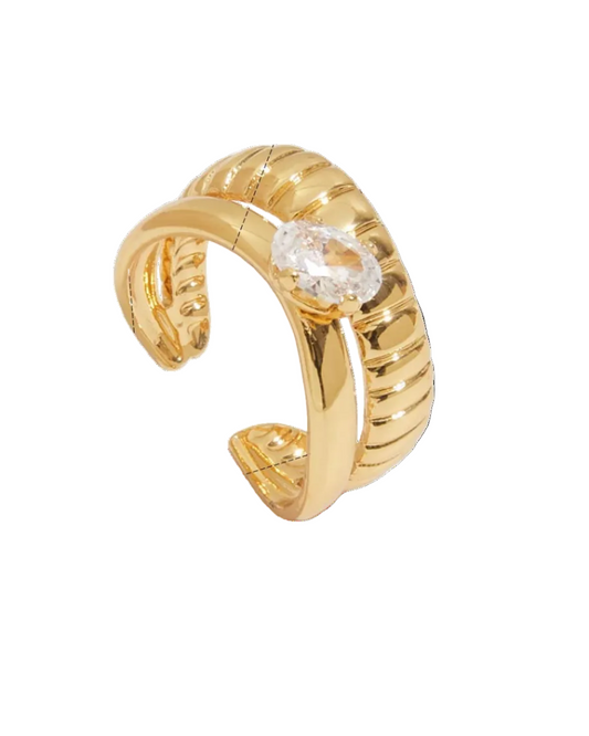 Ribbed glow ring
