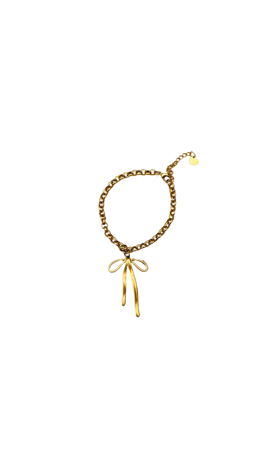 Golden Ribbon Bracelet