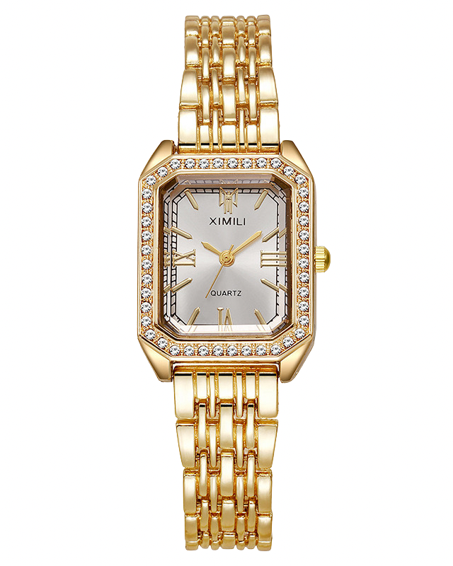 Luxe gold watch