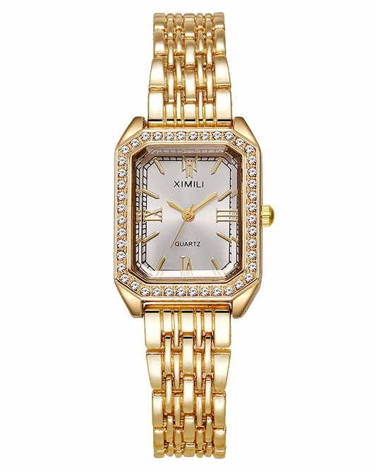 Luxe gold watch