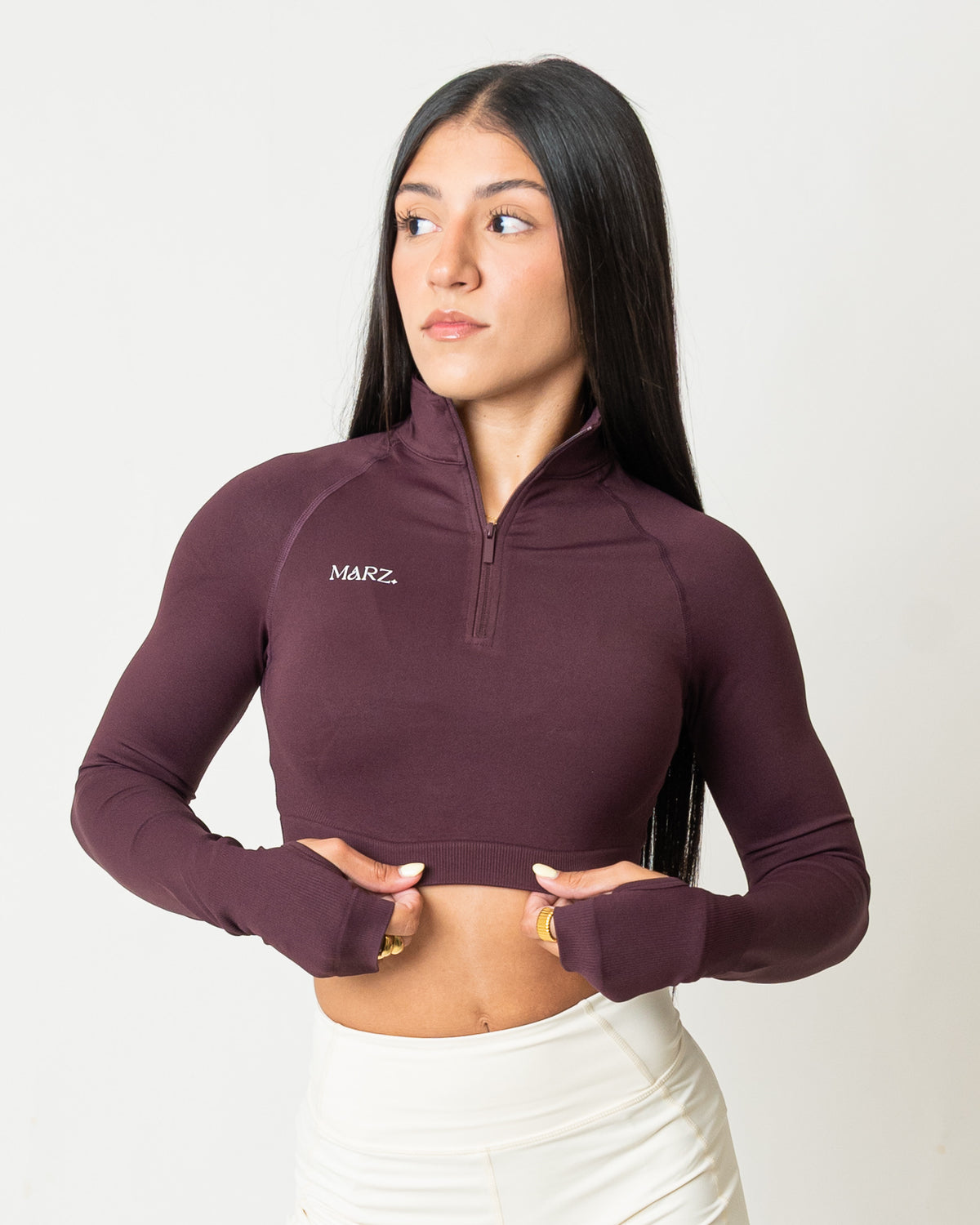 Cropped Long Sleeve Jacket