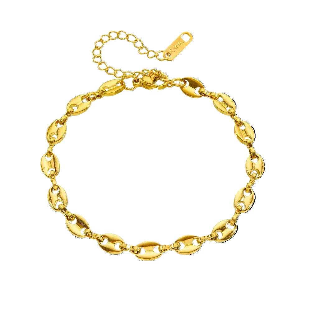 Golden Bean Bracelet